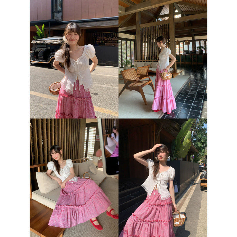 Short-sleeved Shirt Women's Top