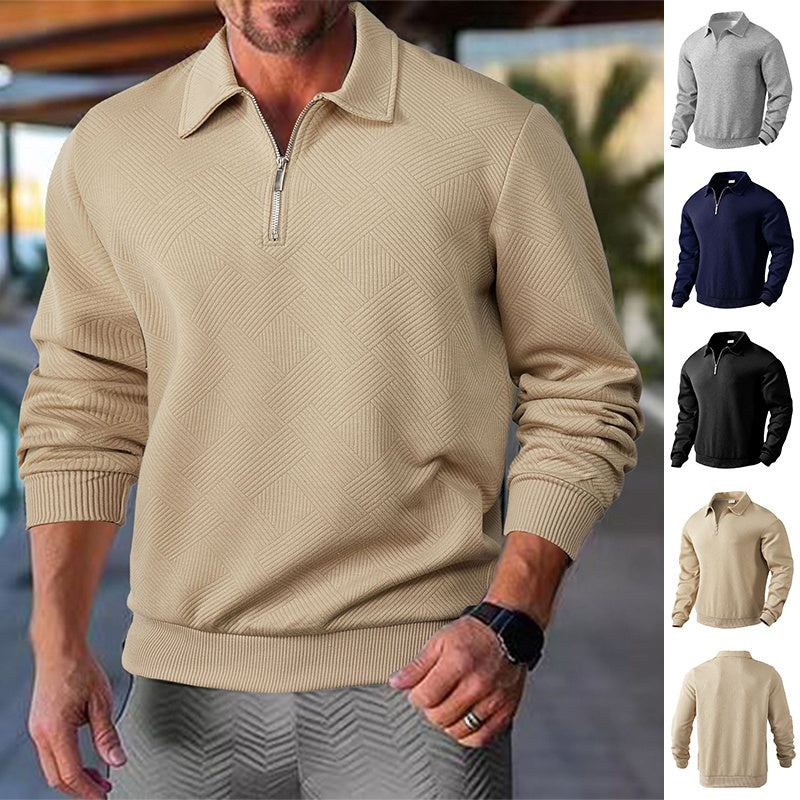 Men’s Jacquard Half-Zip