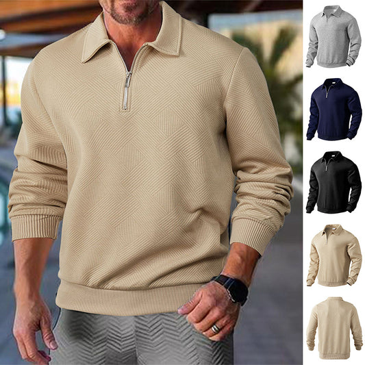 Men’s Jacquard Half-Zip