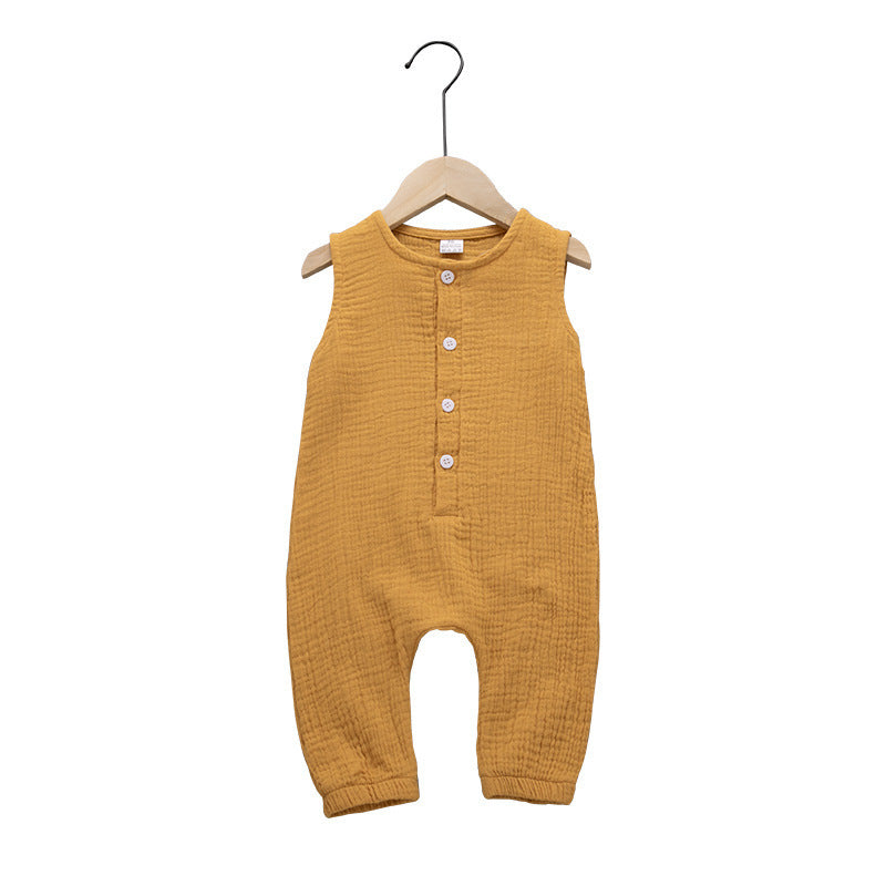 Soft Cotton Summer Baby Romper