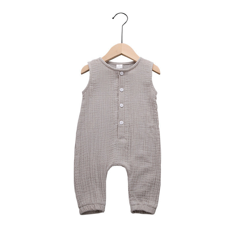 Soft Cotton Summer Baby Romper