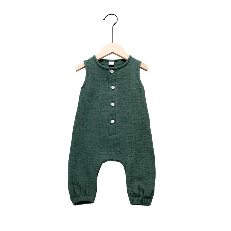 Soft Cotton Summer Baby Romper