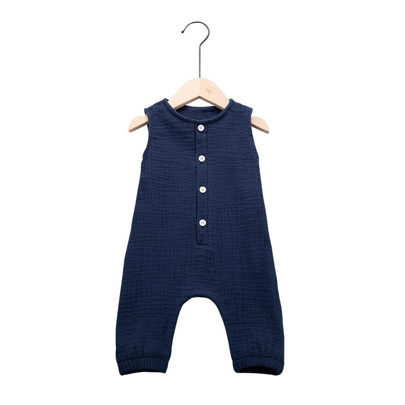 Soft Cotton Summer Baby Romper