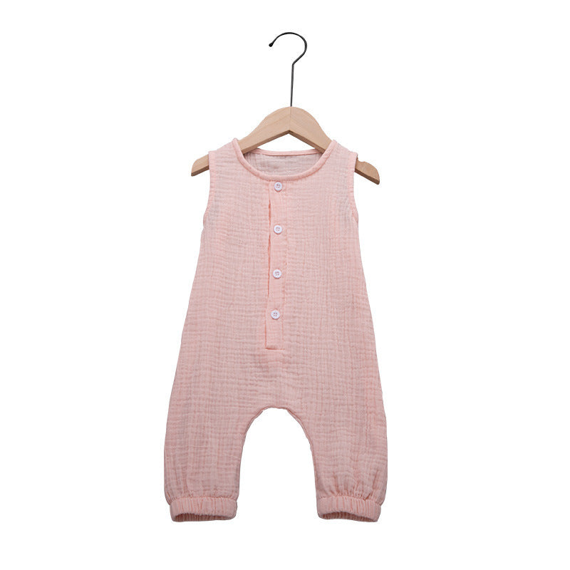 Soft Cotton Summer Baby Romper