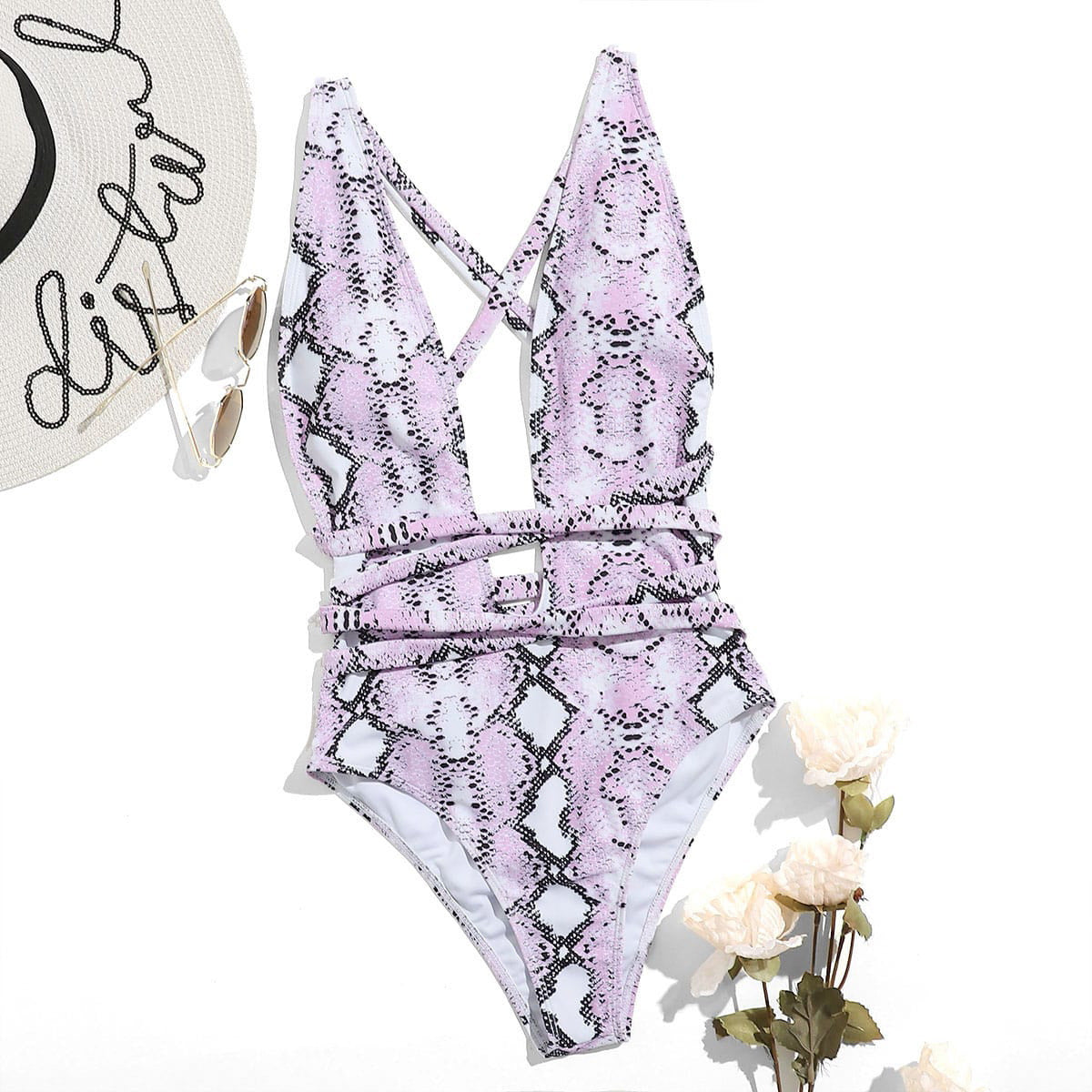 Women's Printed Bikini Swimsuit