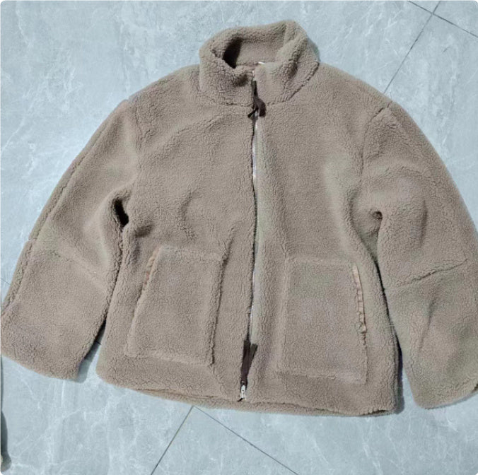 Fleece Zip-Up Coat