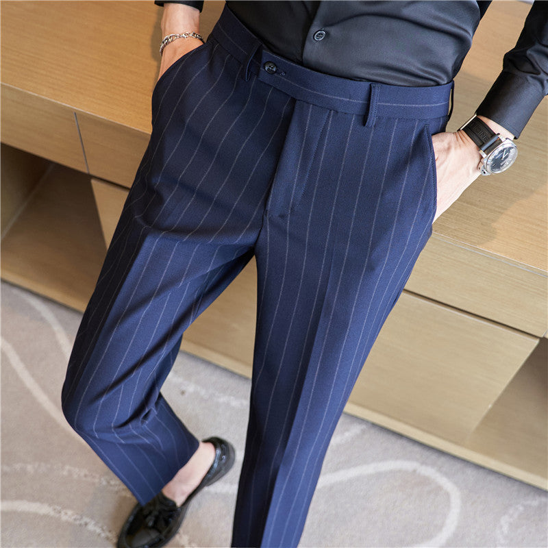 Striped Suit Pants