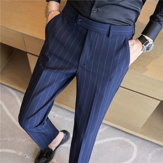 Striped Suit Pants