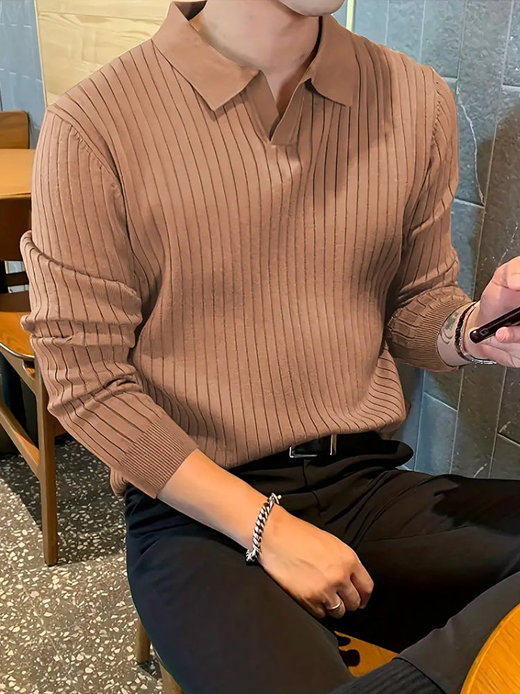 Men’s Slim Knit Polo
