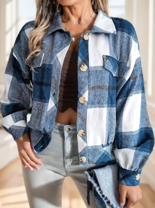 Ladies' Checked Coat