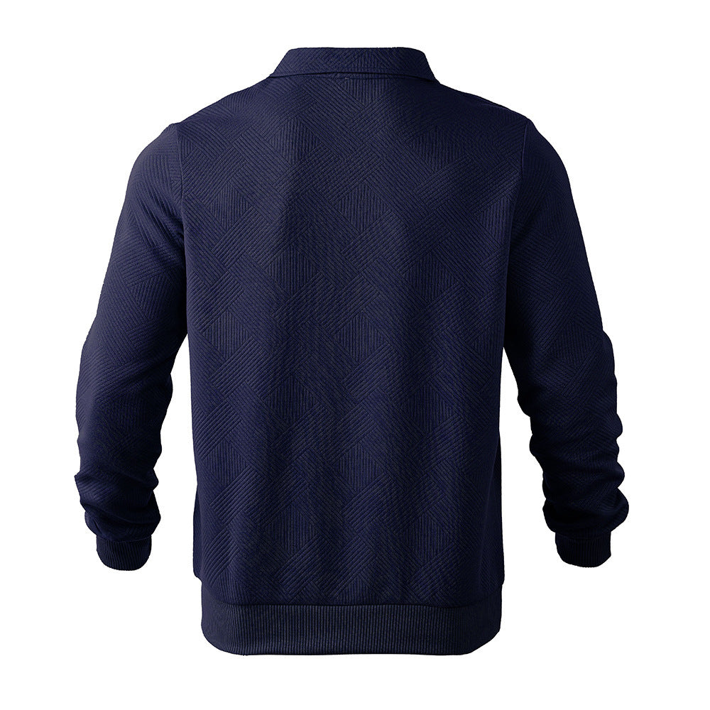 Men’s Jacquard Half-Zip