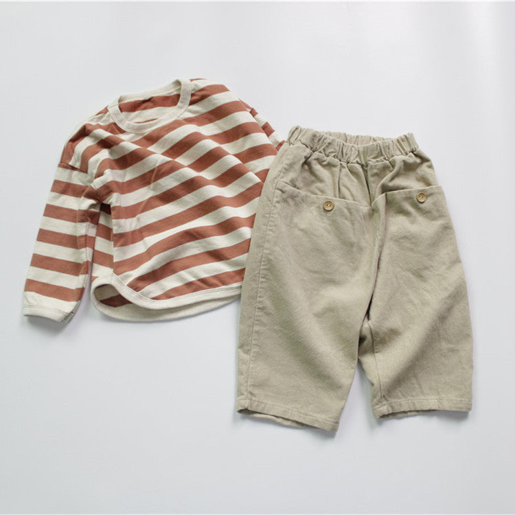 T-shirt Loose Sweater Stripe