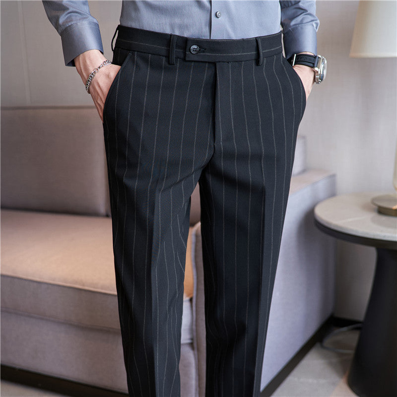 Striped Suit Pants