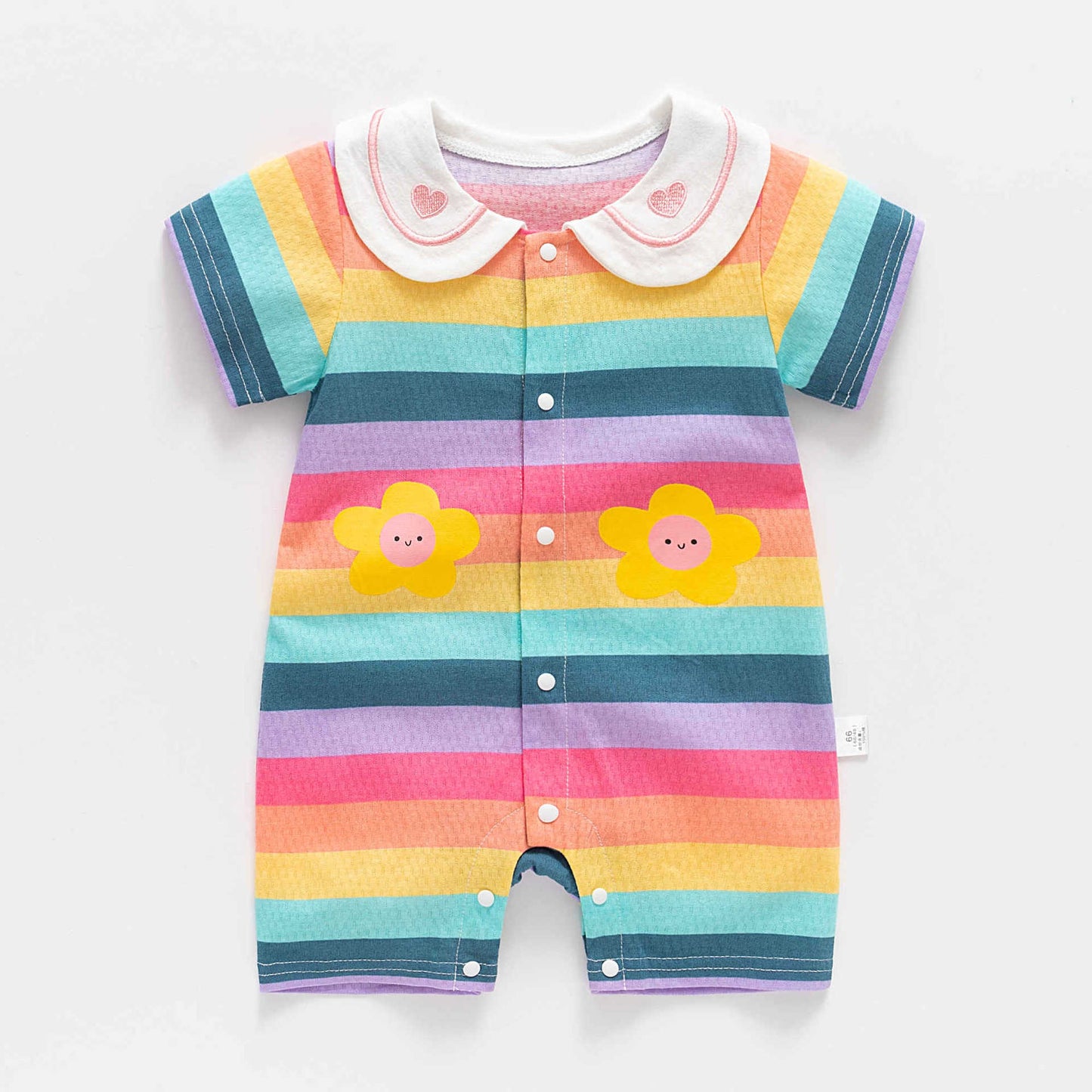 Short Sleeve Baby Romper