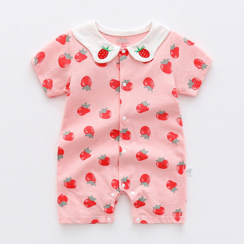 Short Sleeve Baby Romper