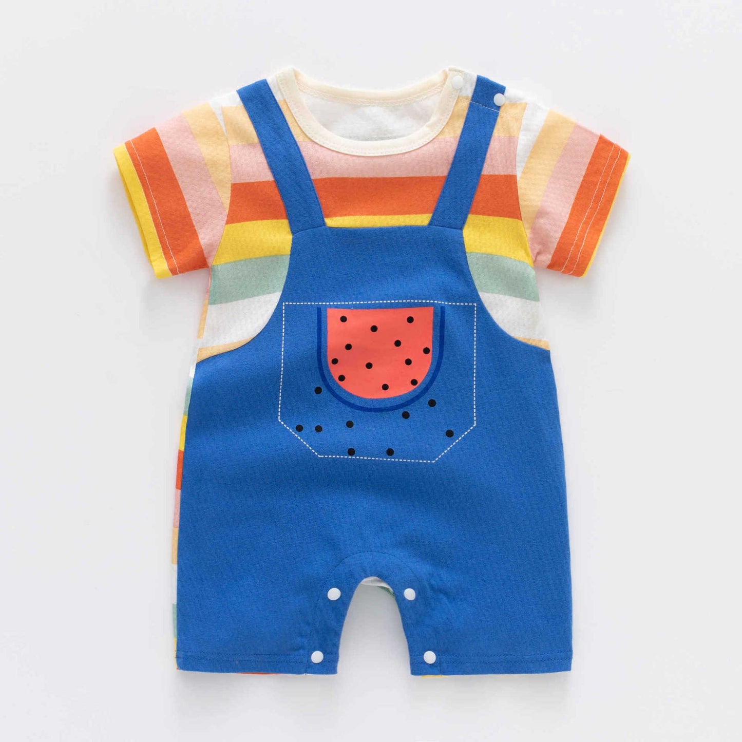Short Sleeve Baby Romper