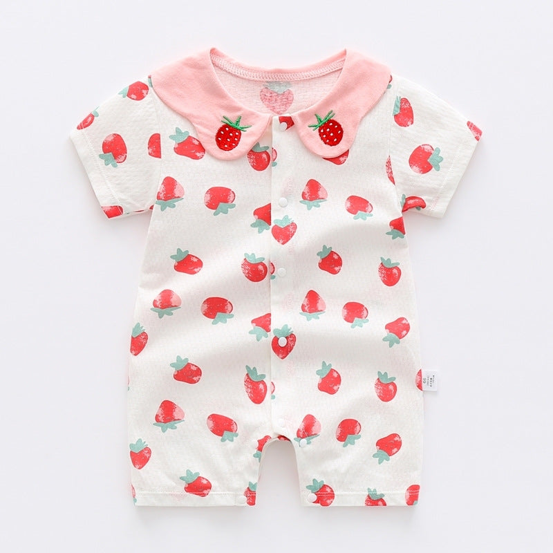 Short Sleeve Baby Romper