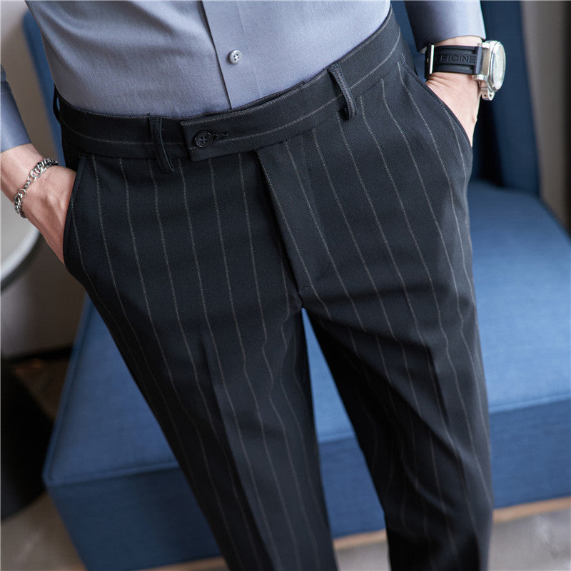Striped Suit Pants