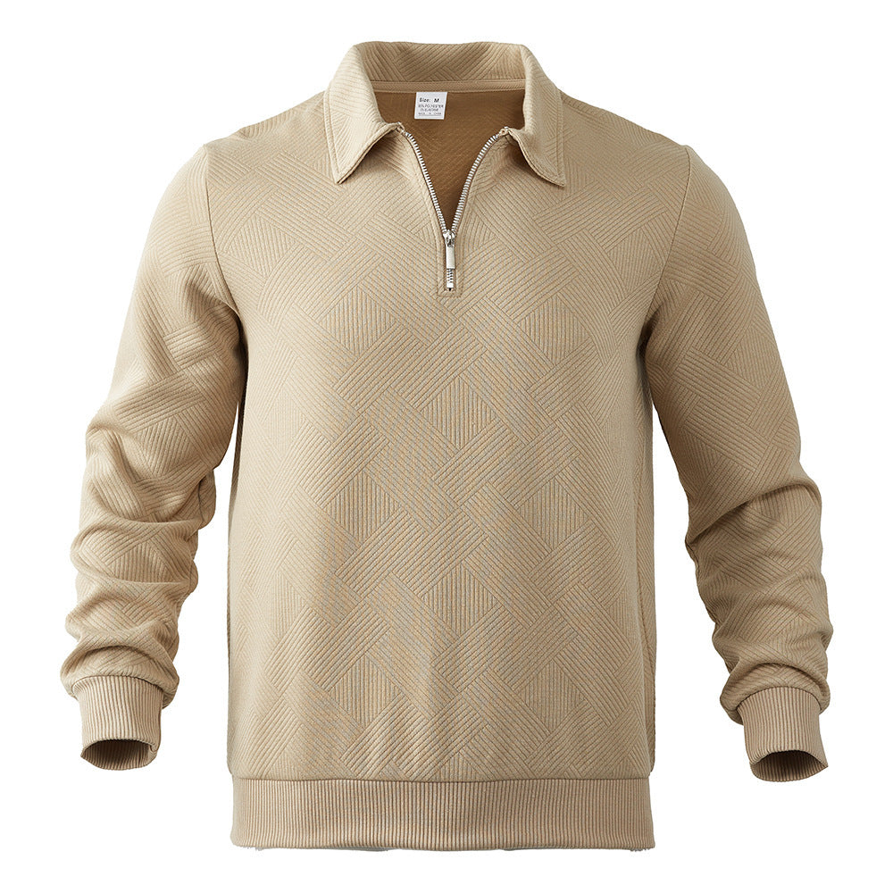 Men’s Jacquard Half-Zip