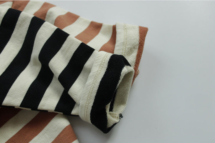 T-shirt Loose Sweater Stripe