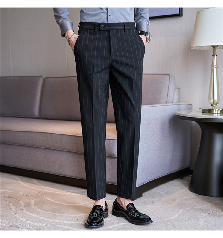 Striped Suit Pants
