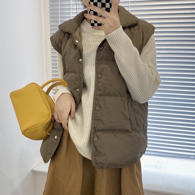 Women's Loose Waistcoat Fashion Trendy Jacket